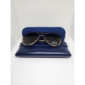 Freyrs Aviator Sunglasses Tortoise Gold Frame Brown Gradient Lens UV400